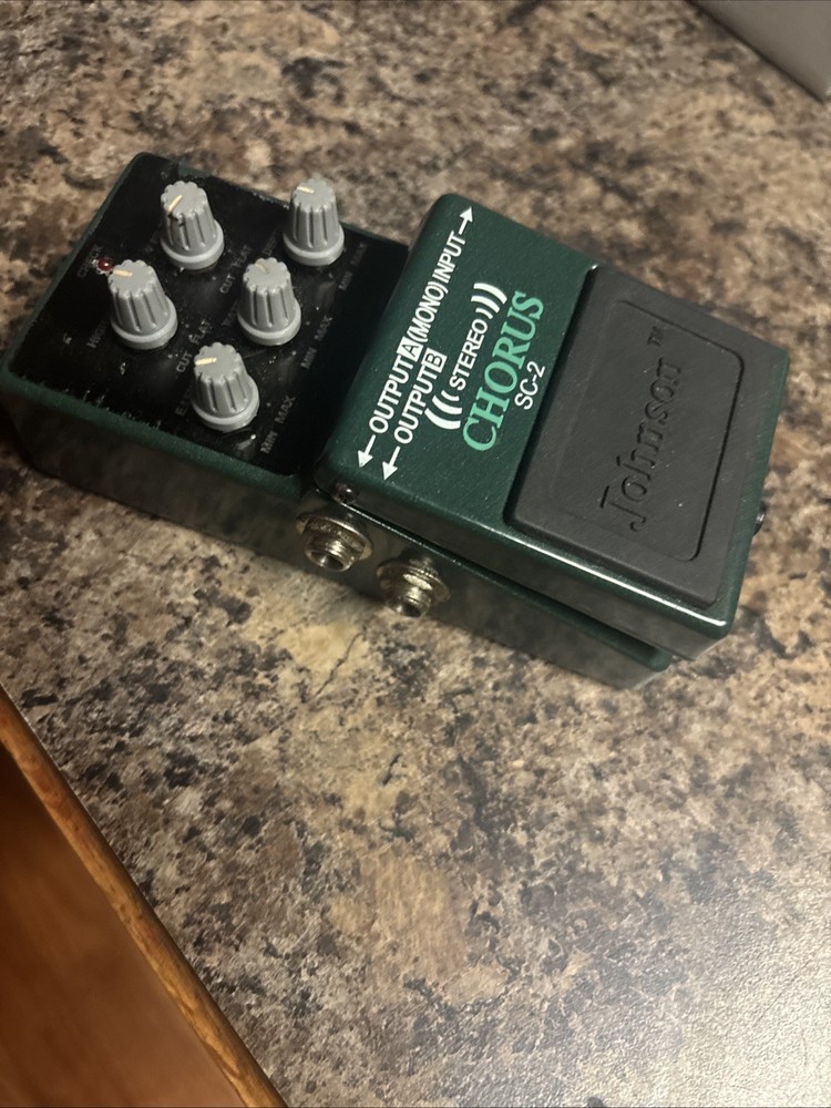 Johnson Sc-2 Stereo Chorus Effect Pedal