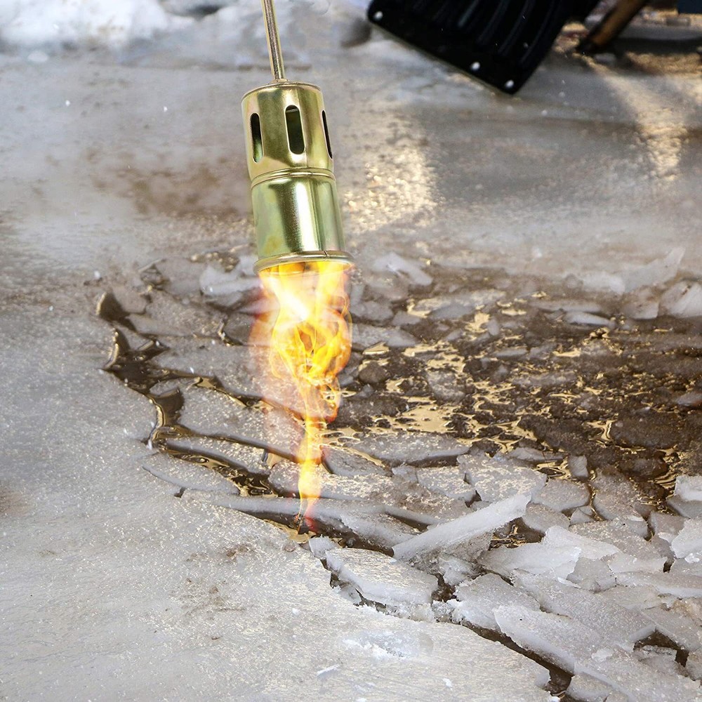 Ivation 320,000 BTU Adjustable Flame Propane Torch, Torch Lighter & Weed Burner