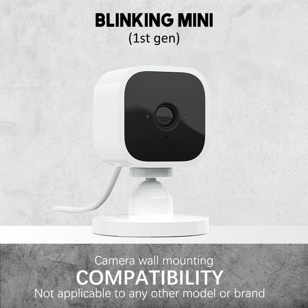2 Blink Mini Camera Adhesive Wall Mounts Bracket Strong Adhesive Durable Mounts