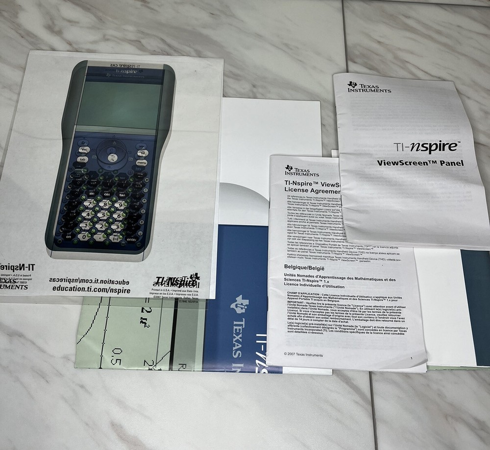 Texas Instruments TI-Nspire ViewScreen Panel w/ Carrying Case - Never Used