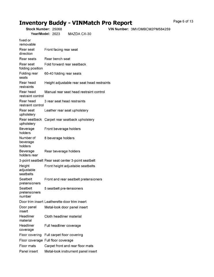 Camera/Projector Front View Camera Windshield Mounted Fits 19-23 MAZDA 3 1543700