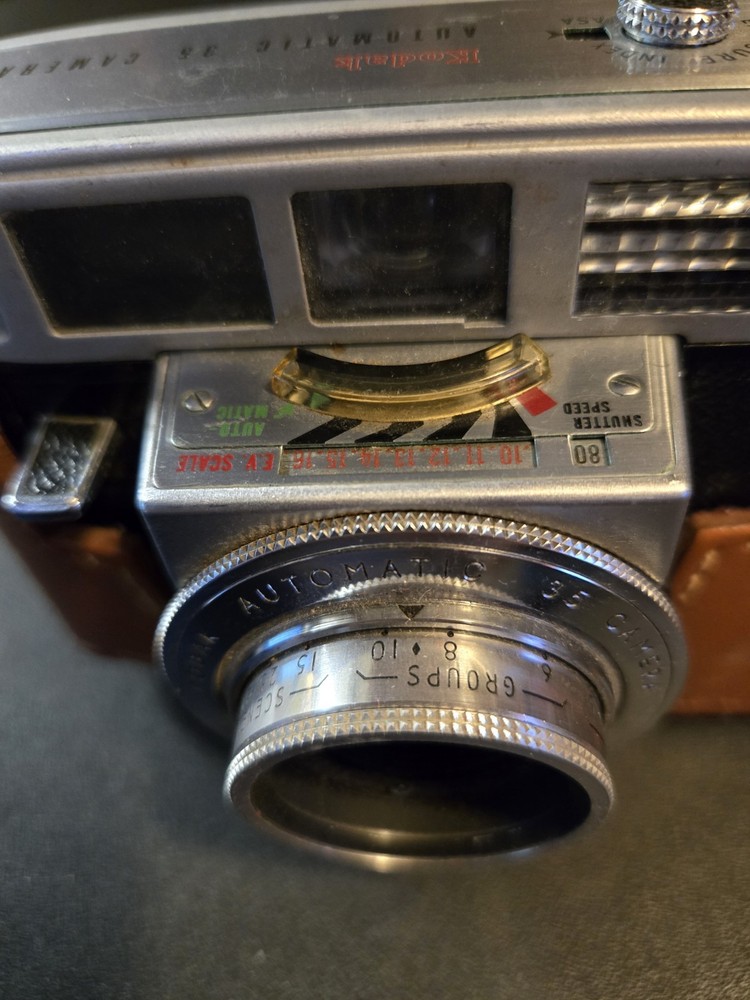 Vintage Kodak Automatic 35 Camera with Strap And Leather Case