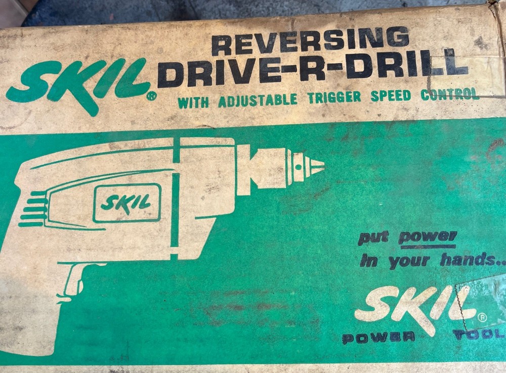 Vintage SKIL 598-5 1/2” Drill