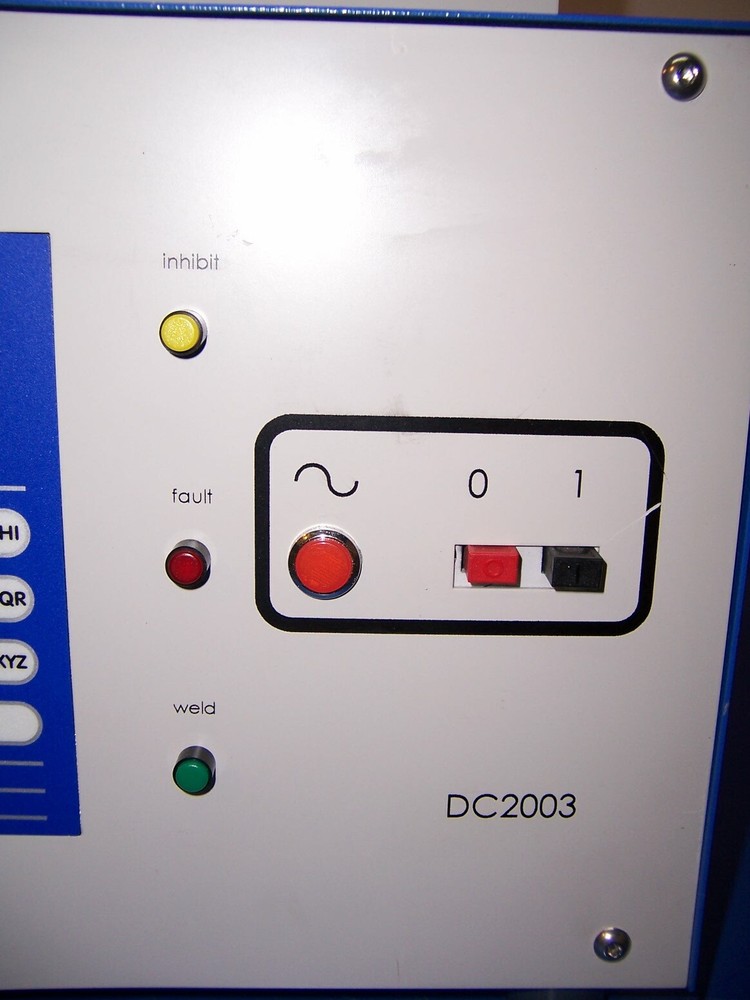 10907 MACGREGOR DC 2003P DP2DU-2000 DUAL HEAD PARALLEL GAP RESISTANCE WELDER