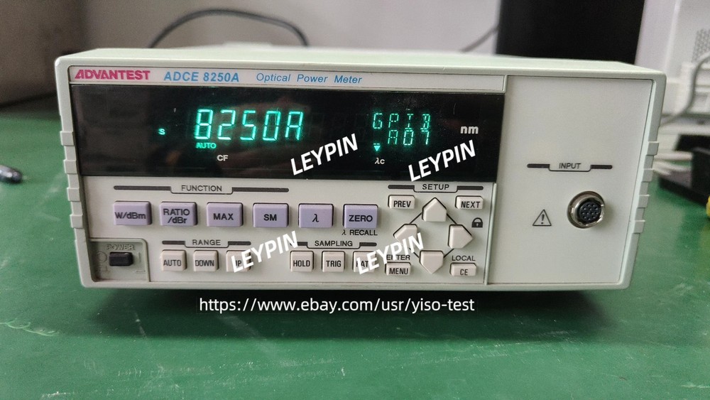 Advantest ADCE 8250A Optical Power Meter*yiso