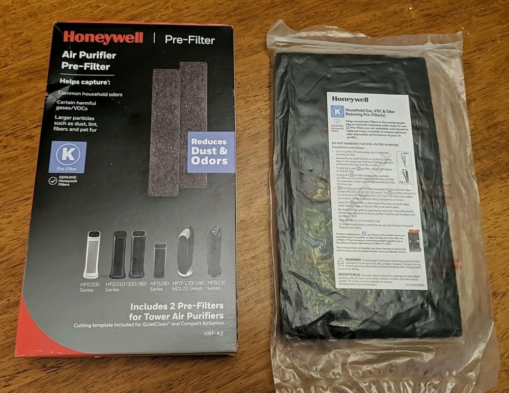 Honeywell HRFK3 Replacement Filter - Black