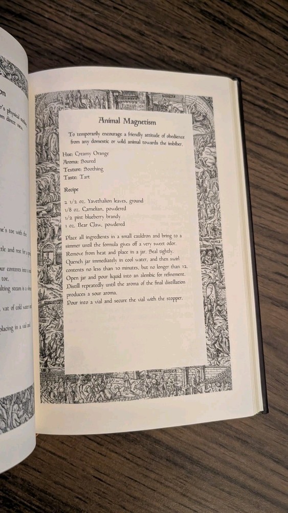 Liber Elixirium HC Alchemy Potion Guide RPG Second Thought Games