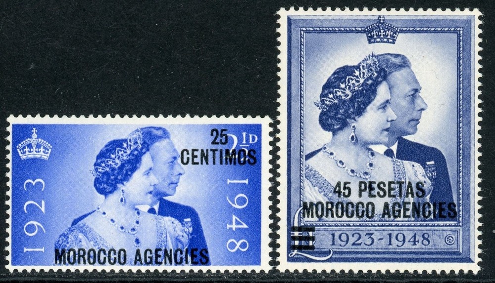 Morrocco Agencies 1948 SG.176-177 U/M