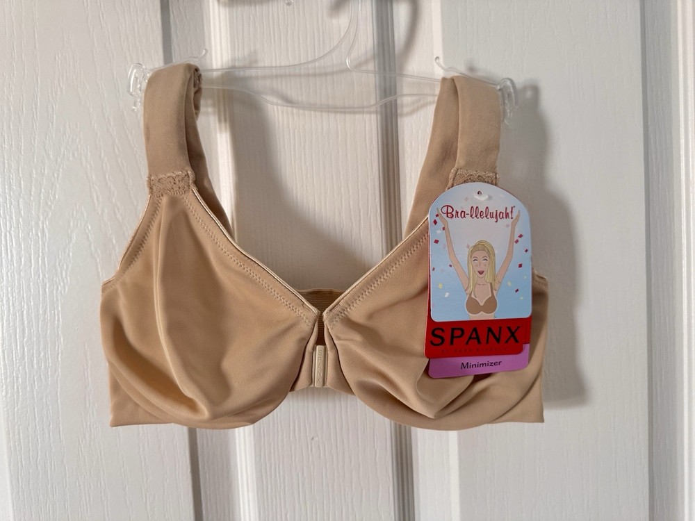 NWT Spanx Bra-llelujah! Minimizer Full coverage Nude 34C, 36DD