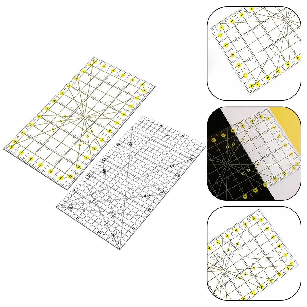 Accurate Cutting and Marking with Acrylic Patchwork Ruler DIY Must Have