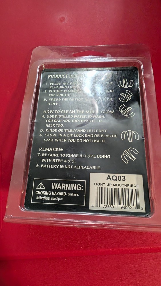 Flashing Mouth Accessory