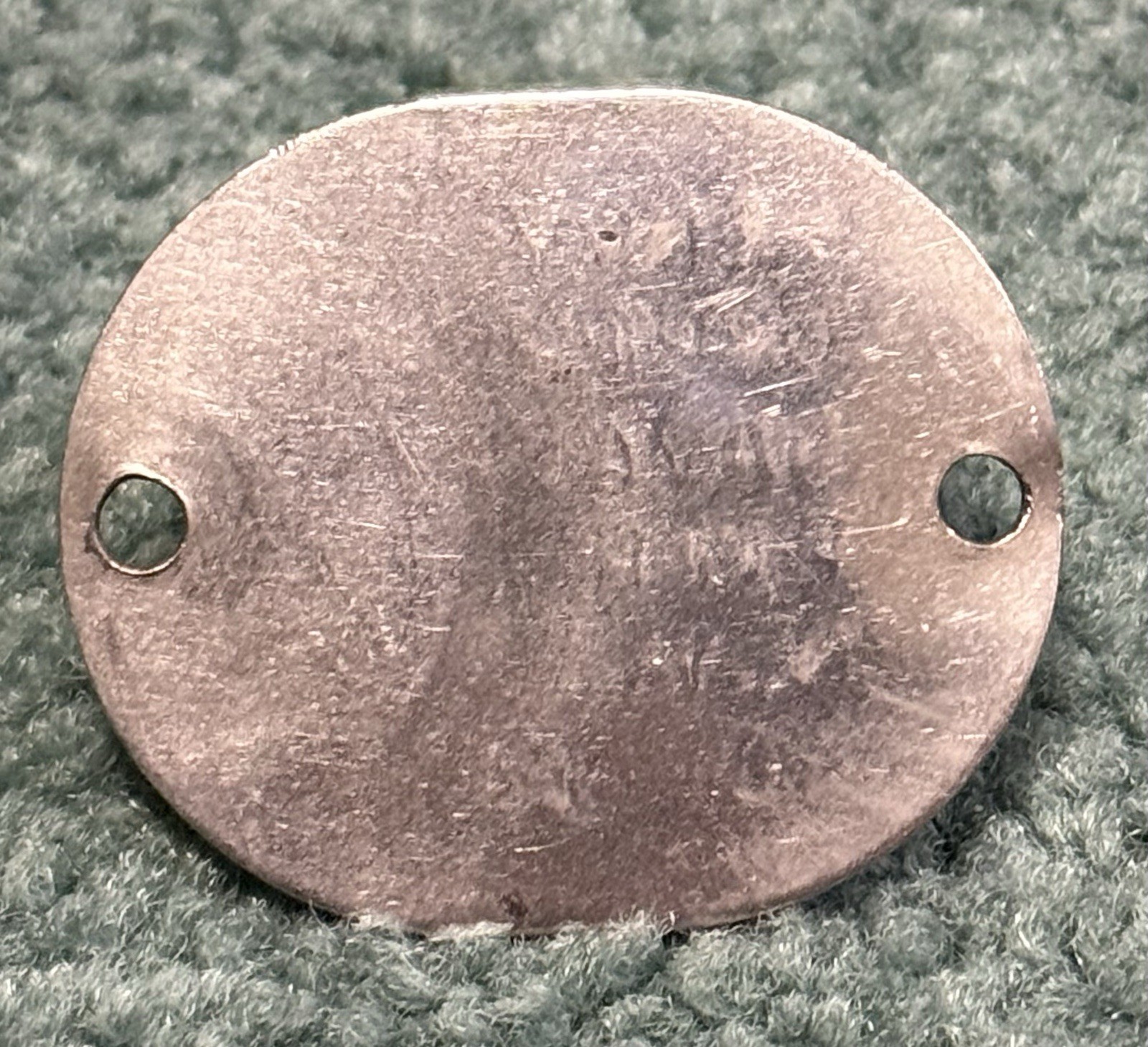 Original WWII Era 1946 US Navy Shore Patrol Badge Grouping W Dog Tag & ID Cards