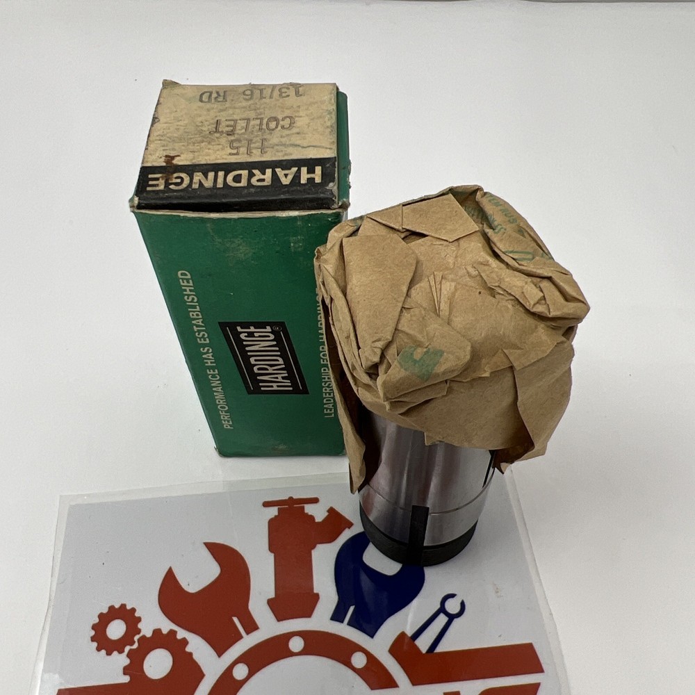 New HARDINGE 115 SMOOTH COLLET CHUCK 13/16”