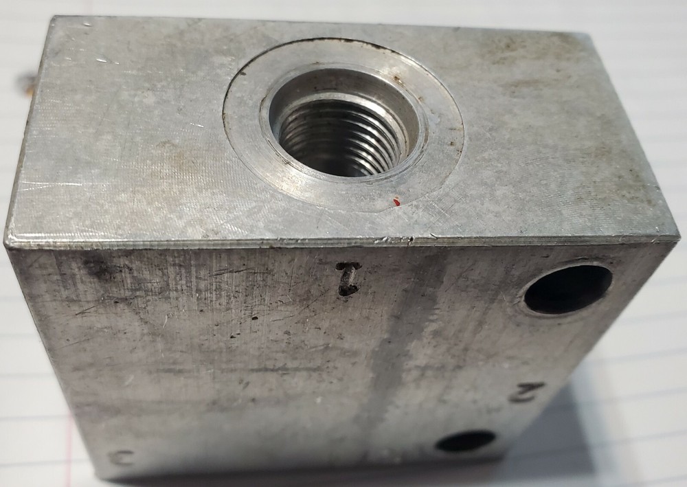 F103367, Integrated Hydraulics, Valve, Aluminum Block