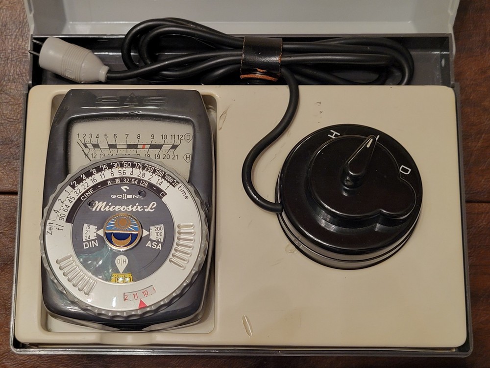 Leitz Leica / Gossen Electronic Exposure / Light Meter Microsix L - Tested