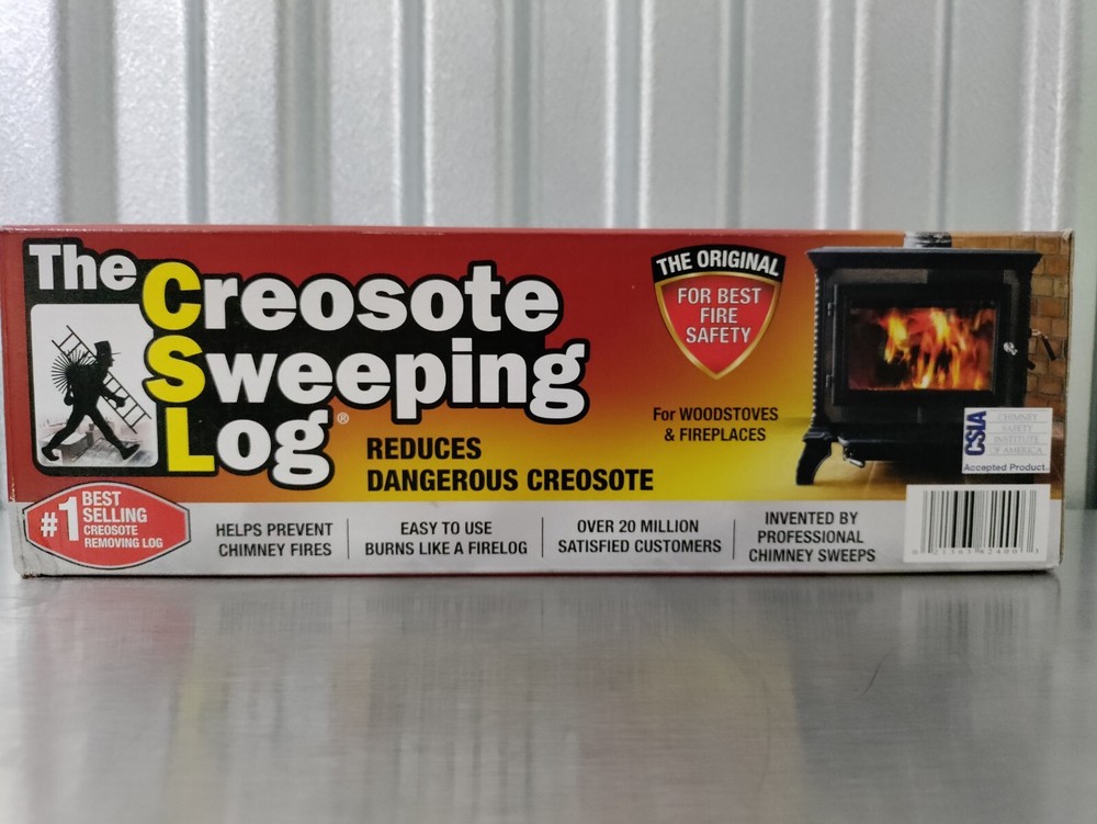 Creosote Sweeping Log SL 824-12 Chimney Cleaner