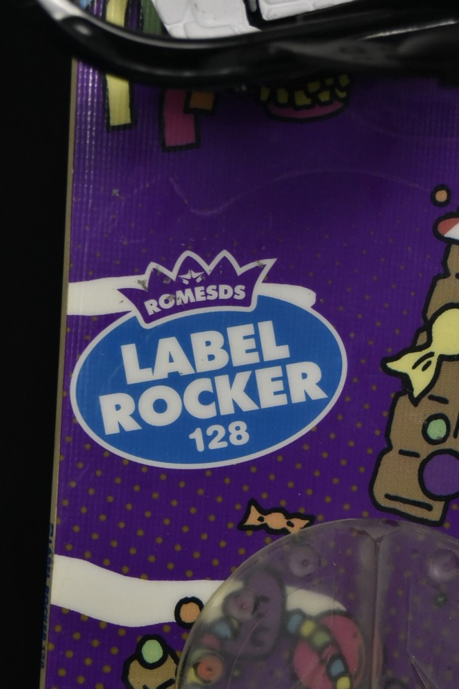 ROME LABEL ROCKER SNOWBOARD SIZE 128 CM WITH SMALL BINDINGS