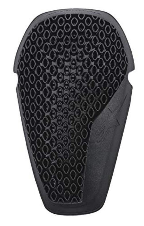 Men's Nucleon Flex Plus Motorcycle Knee Protector, Black, Large