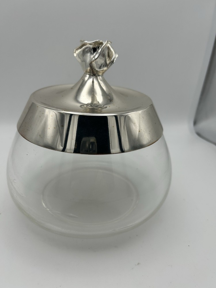 Gorham Silver Plate Jar. Vintage