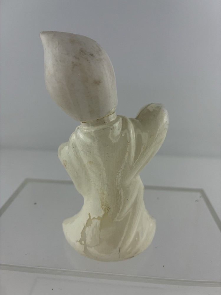 Vintage Plastic GHOST HALLOWEEN CANDY Container Blow Mold
