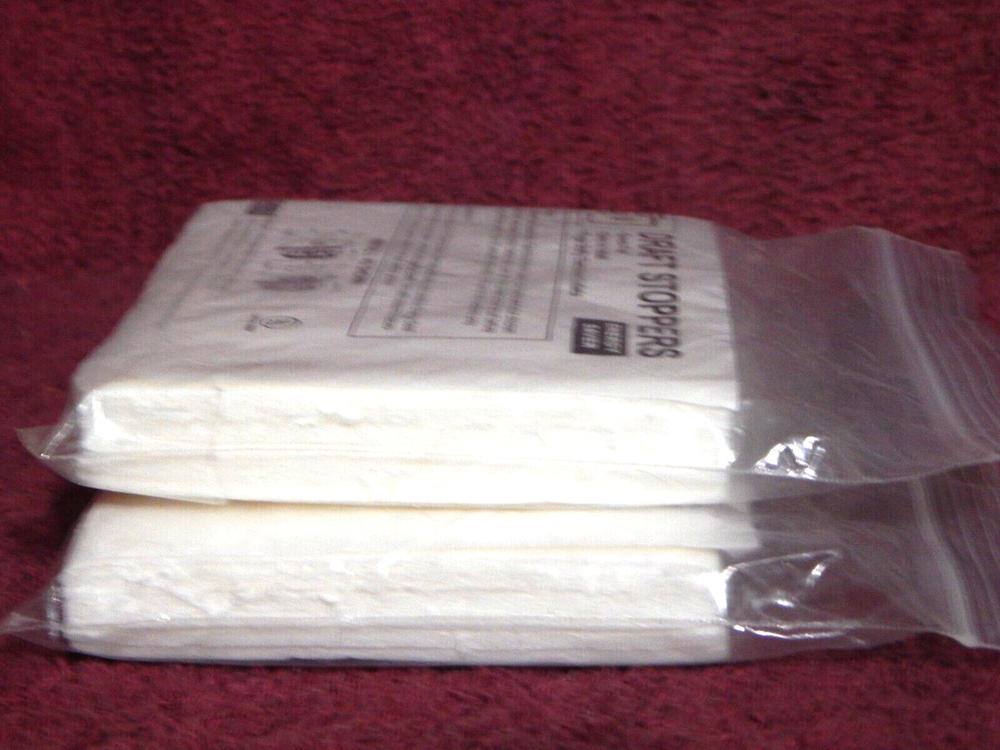 2 Niagara Draft Stoppers Outlet Insulators 5 Light Switch 5 Outlets per pack NOS