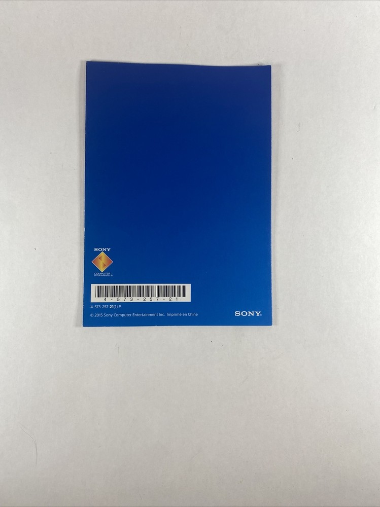 PlayStation 4 Safety Guide Sony *GOOD CONDITION*