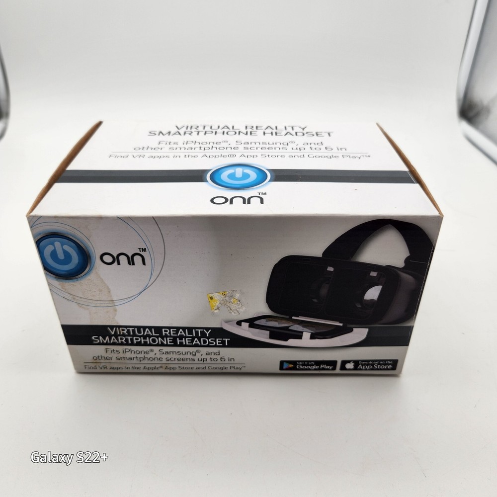 Virtual Reality Smartphone Headset for iPhone or Android #ONA17VR001 ONN