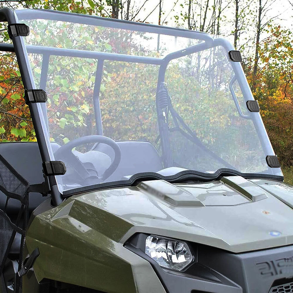For Polaris Ranger XP 500 Midsize 2010 2011 2012 2013 Full Windshield Windscreen