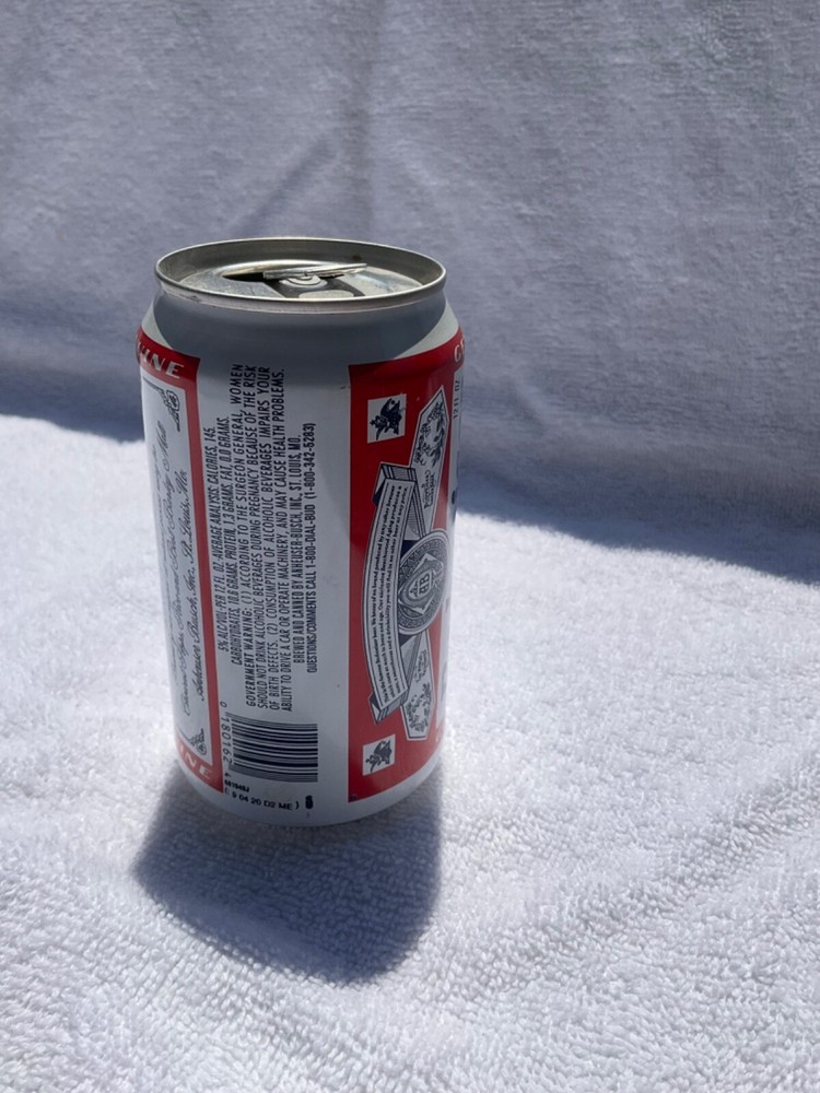 Budweiser Boston Celtics 12 oz Beer Can