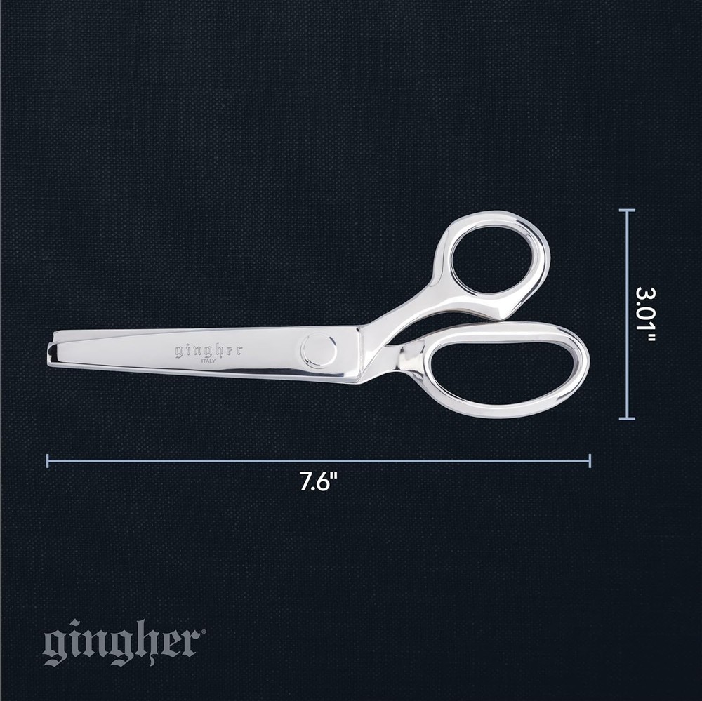 Gingher Pinking Shears 7 1/2" ~ New ~