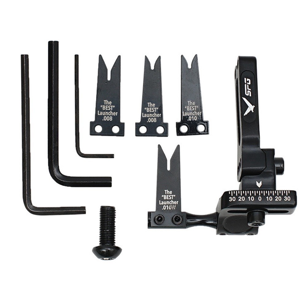 Versatile steel plate arrow rest suitable for different arrow shaft sizes