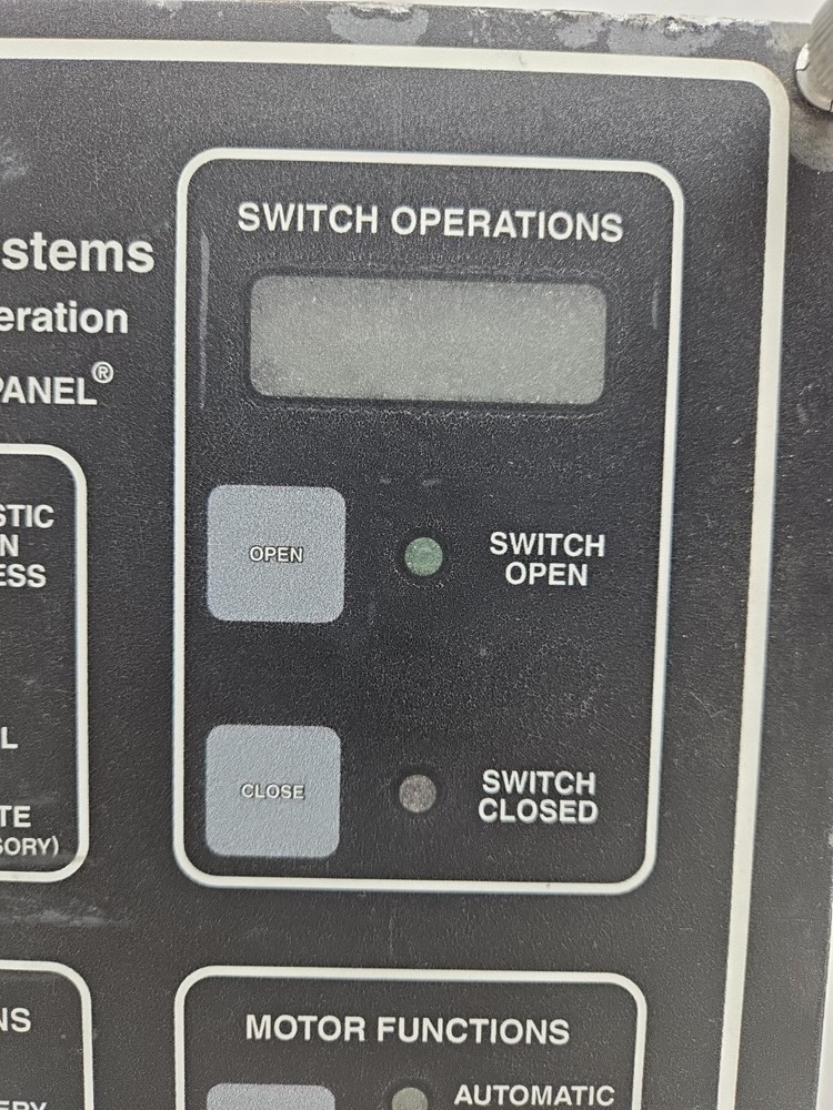 Cooper Power Systems Kearney Operation Lineminder Control Panel Used See Picture