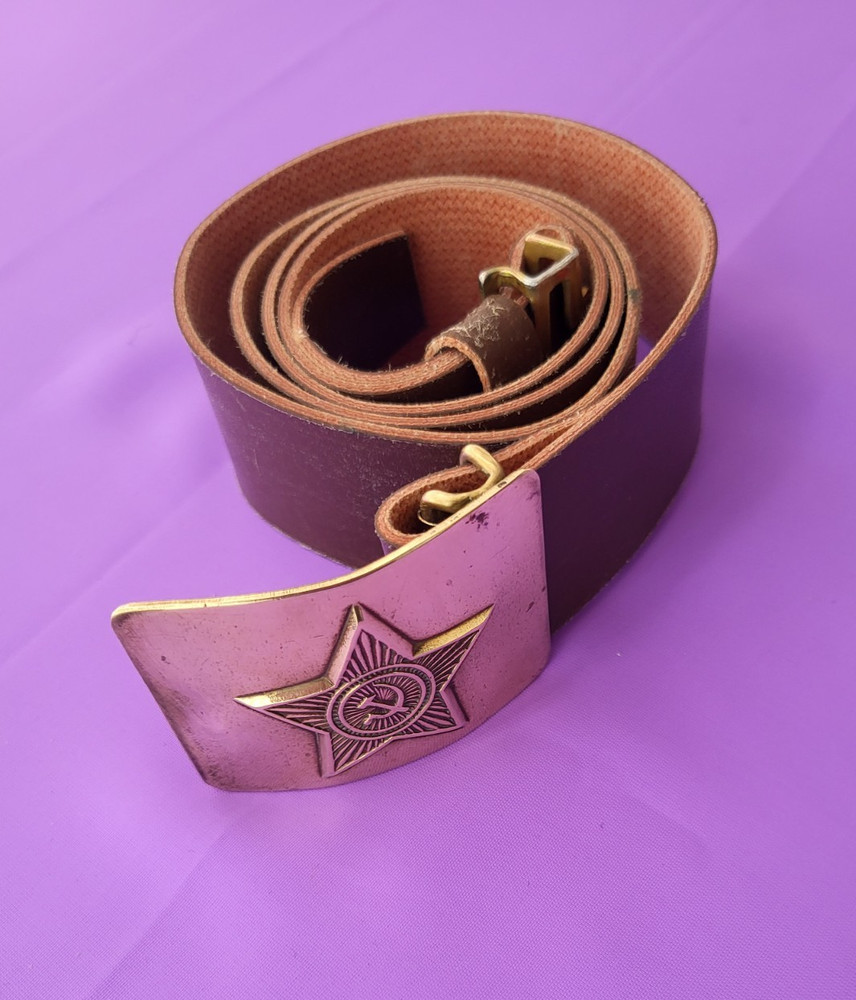 Soviet Soldier BELT USSR Army ремень солдатский СССР
