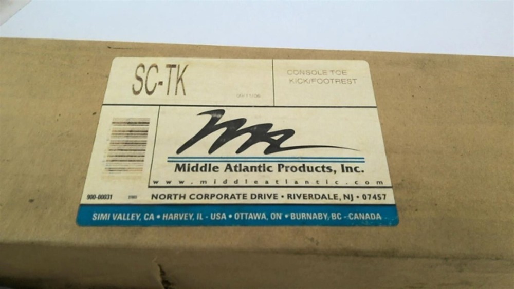 Middle Atlantic Products SC-TK Kick Footrest