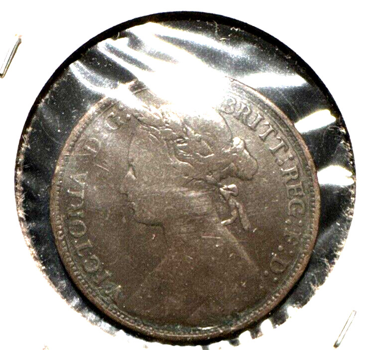 great Britain 1879 half penny KM 754 VF