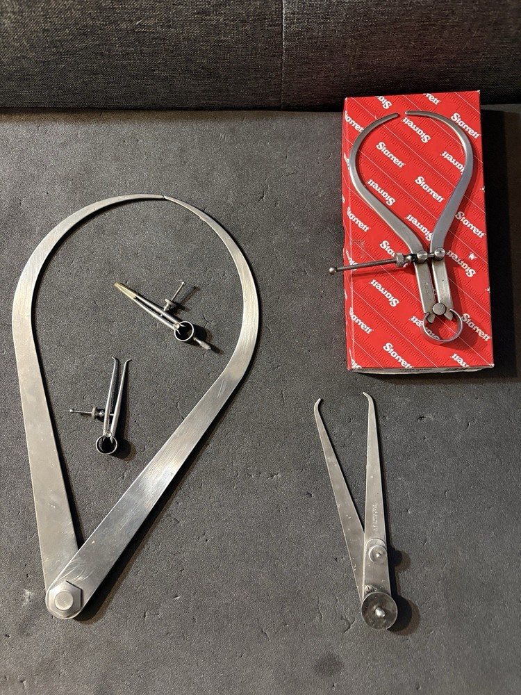 5 Starrett Dividers USA