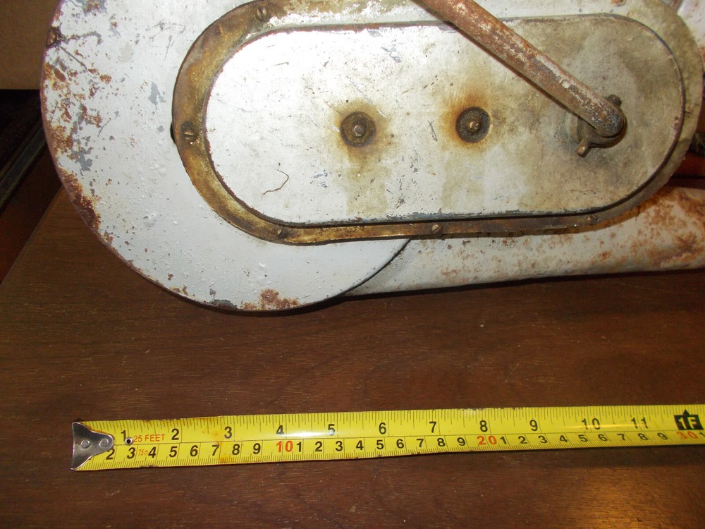 Antique Seed/Fertilizer Spreader with Hand Crank
