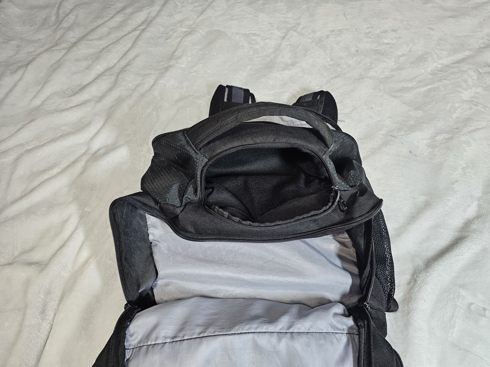 Adidas Black Backpack Load Spring Multi Pocket Laptop Tablet Sport Compatible
