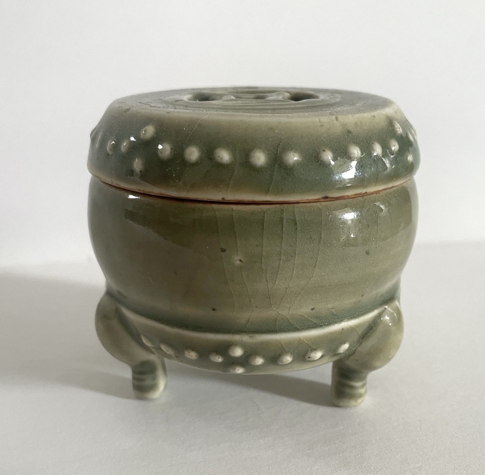 Ming Period Porcelain Celadon Censer