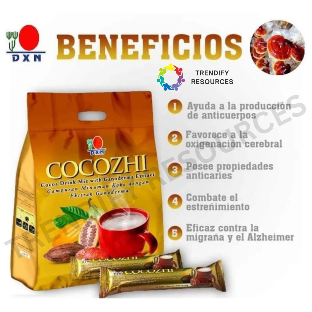 2 x DXN COCOZHI Cocoa Drink with Ganoderma Extract DHL Shipping Express