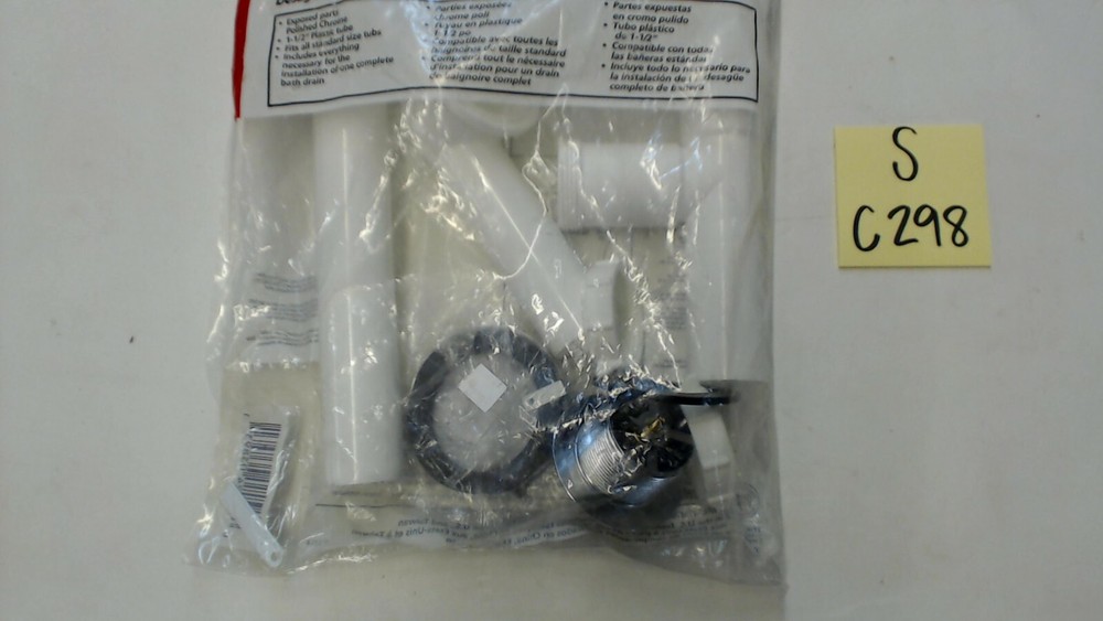Keeney Manufacturing Roller Ball Plastic Bath Tub Drain 65AWK
