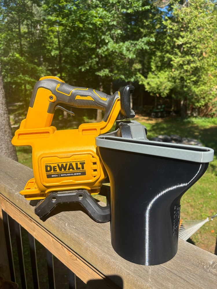 Compact Flat Short Nozzle For DeWalt 20V DCBL722 Leaf Blower
