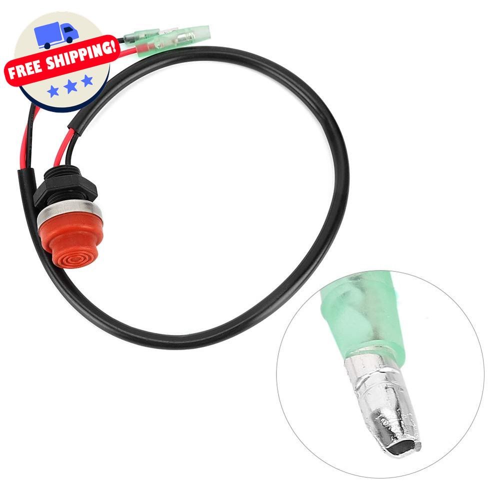 Outboard Start Button Boat Button Switch, Start Stop Keyless Push 1989