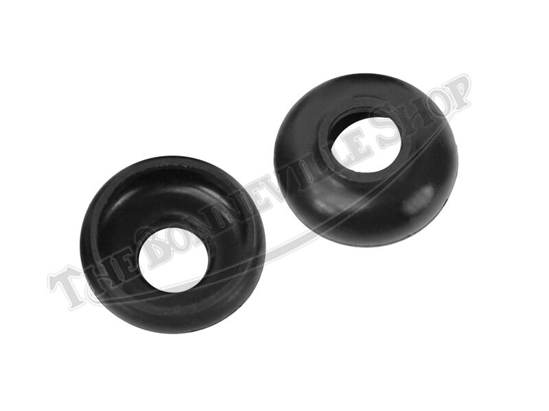 Norton Commando Isolastic Rubber Gaiters (2) Front Mount PN# 06-3718