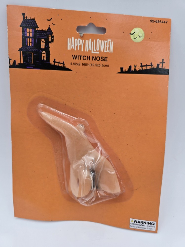 2 Halloween Witch Nose Costume Accessory