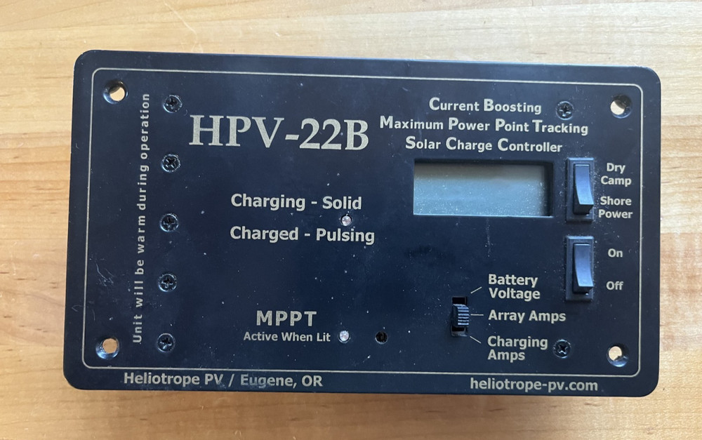 Heliotrope PV HPV-22B Maximum Power Point Tracking (MPPT)