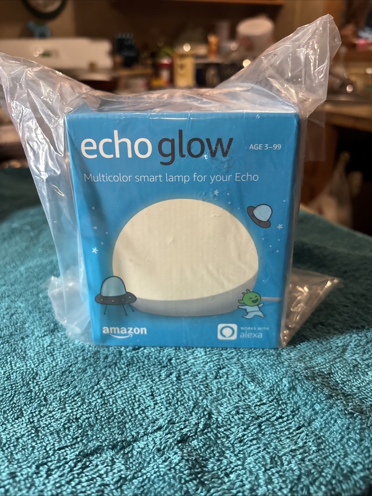 echo glow multicolor smart lamp