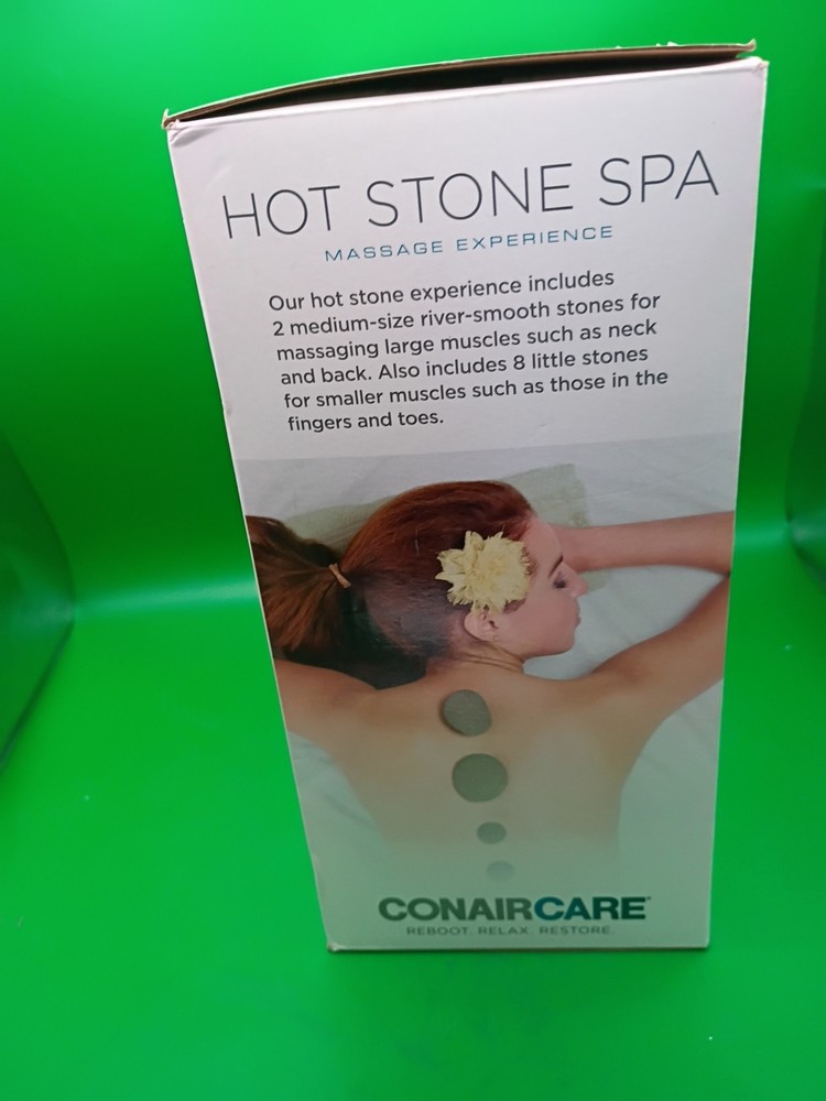 CONAIR HOT STONE KIT Massage Experience