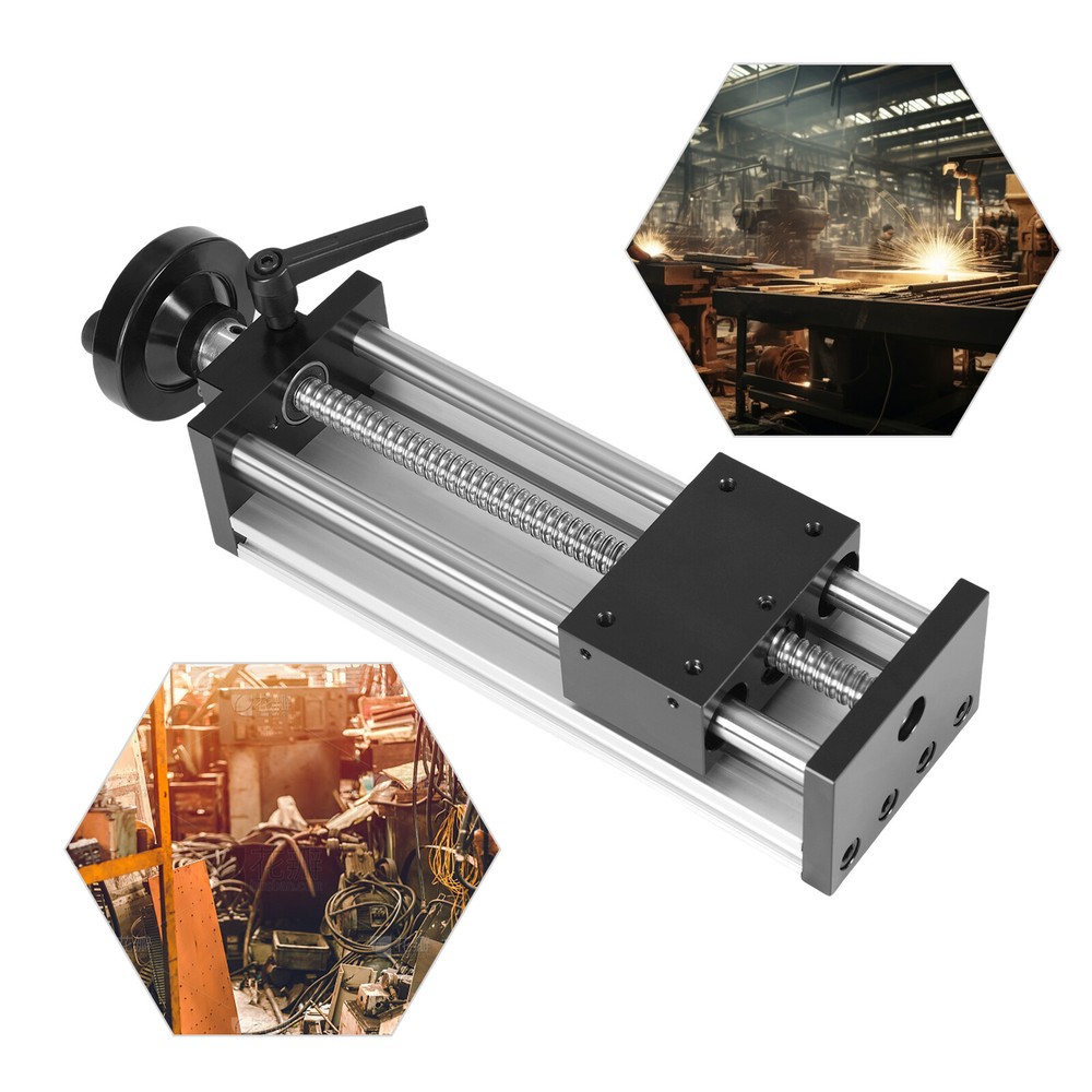 Sliding Table Linear Manual Rail Guide Linear Guide Slide Stage Rail Guide 150mm