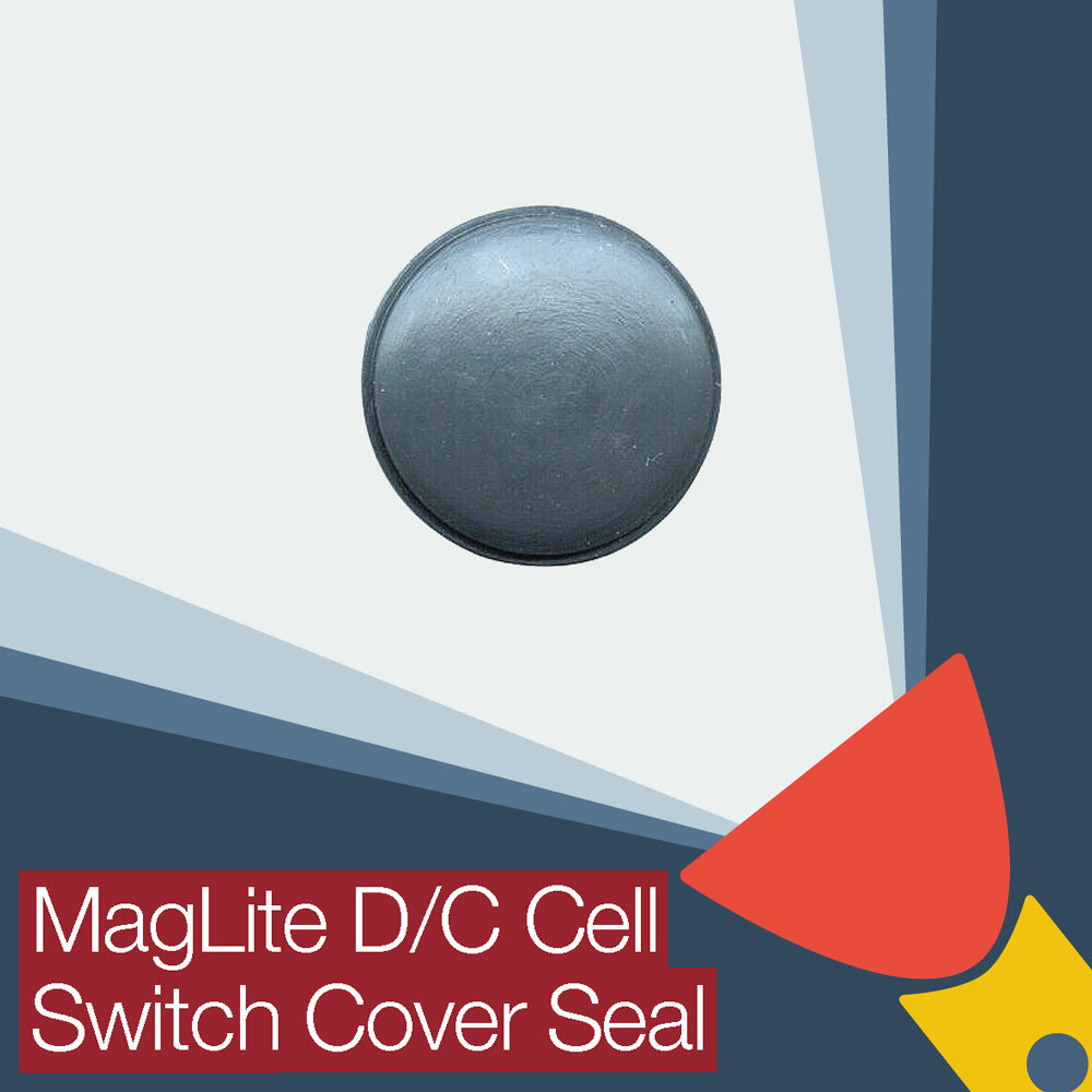 MagLite D and C Cell Replacement Rubber Switch Button Cover Seal